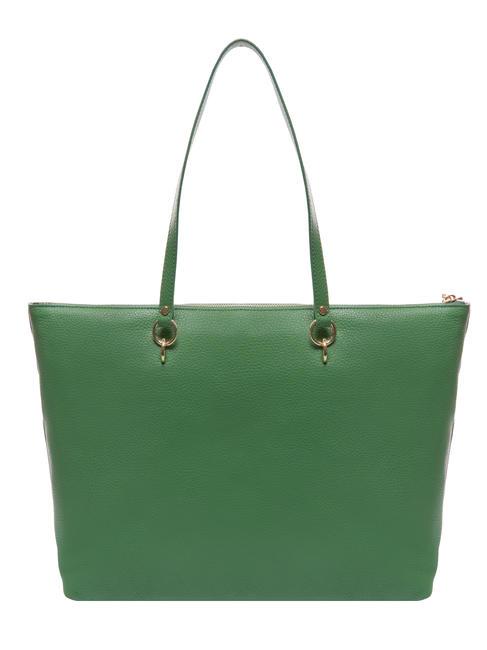 ALPHA  Bolso shopping de piel menta - Bolsos Mujer