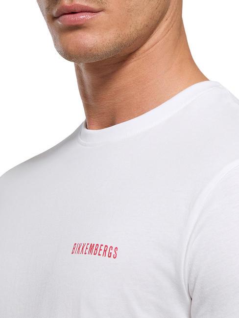 VERTICAL STRIPES Camiseta de algod&oacute;n blanco - camiseta