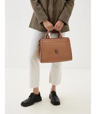 TOSCA BLU TB LOGO Bolso maletín con bandolera BEIGE - Bolsos Mujer - 4