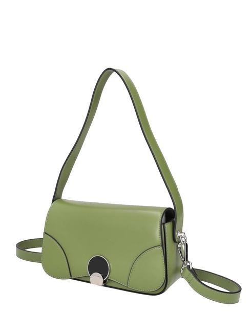   Mini bolso bandolera, con bandolera verde oliva - Bolsos Mujer
