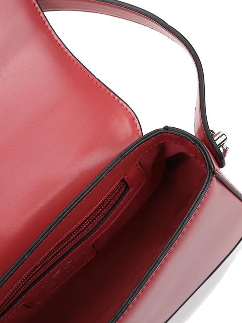   Bolso bandolera con bandolera malva - Bolsos Mujer
