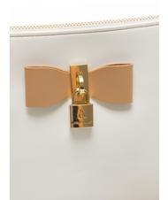 L'ATELIER DU SAC LA LA LAND Bolso de mano de hombro plano blanco/bronceado - Bolsos Mujer - 3