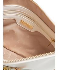 L'ATELIER DU SAC LA LA LAND Bolso de mano de hombro plano blanco/bronceado - Bolsos Mujer - 5