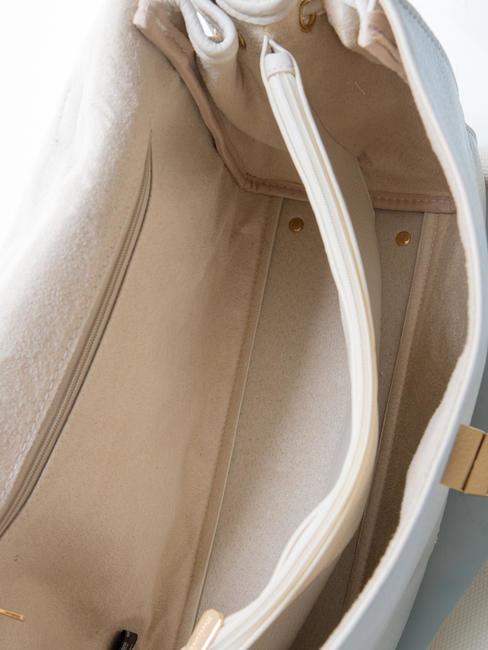 MIA Bolso maletín con bandolera blanquecino - Bolsos Mujer