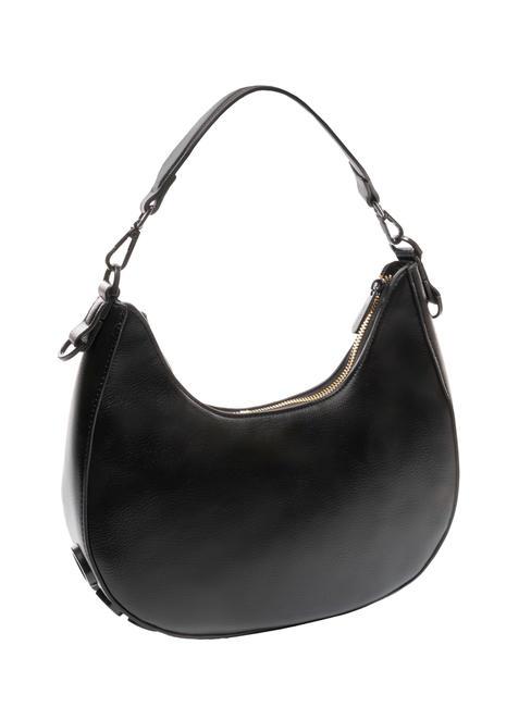 NINA bolso de hombro media luna negro - Bolsos Mujer