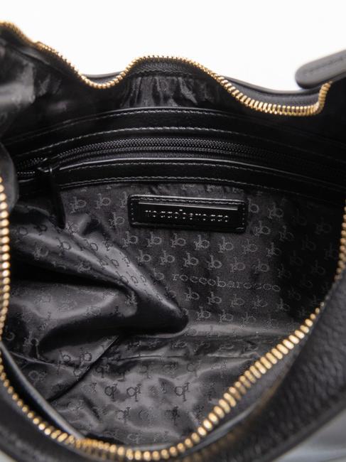 NINA bolso de hombro media luna negro - Bolsos Mujer