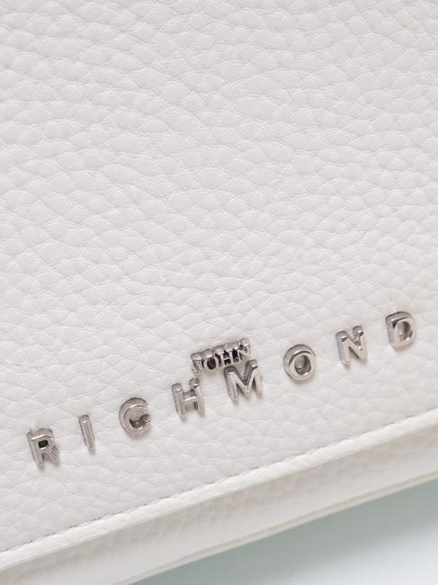 PETRA Bolso bandolera peque&ntilde;o blanco roto / negro - Bolsos Mujer