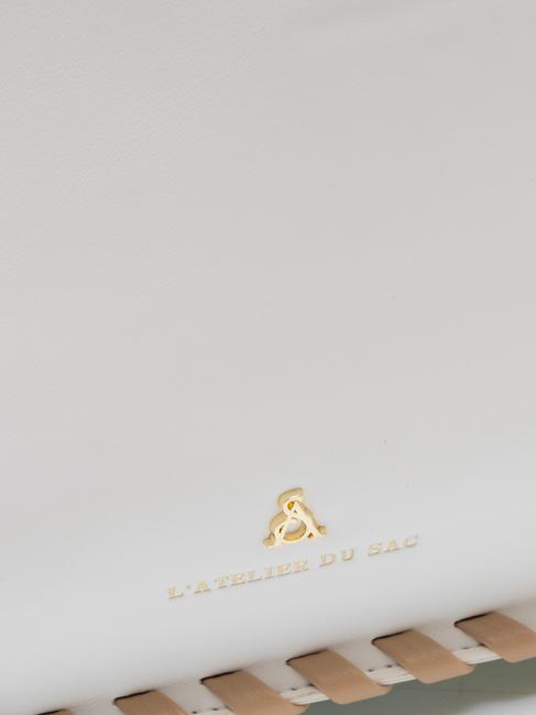 MIDNIGHT IN PARIS Bolsa de hombro blanco/bronceado - Bolsos Mujer