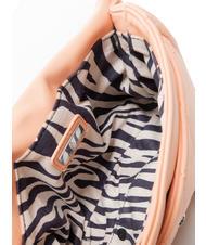 L'ATELIER DU SAC REBECCA Bolso acolchado con solapa durazno - Bolsos Mujer - 5