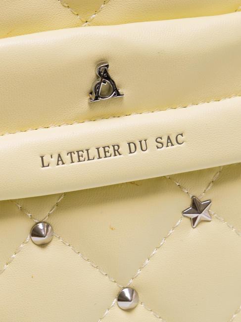 REBECCA Mochila acolchada lima pálida - Bolsos Mujer