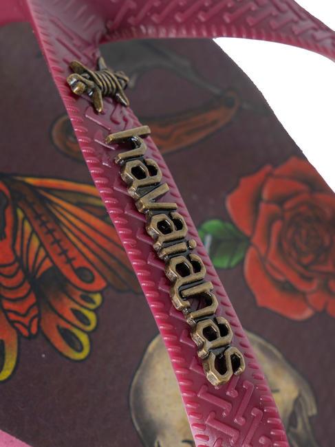 TOP TRIBO Chanclas TOP suelo morado - Zapatos Hombre