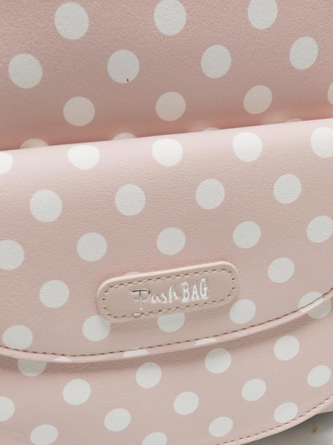 LADY Mochila de lunares con pañuelo arena/blanco - Bolsos Mujer