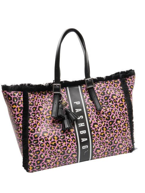 SPICY Bolso shopper con bufanda Huella animal - Bolsos Mujer
