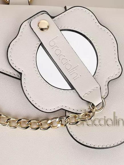 MIRROR  Bolso de mano, con bandolera blanco - Bolsos Mujer