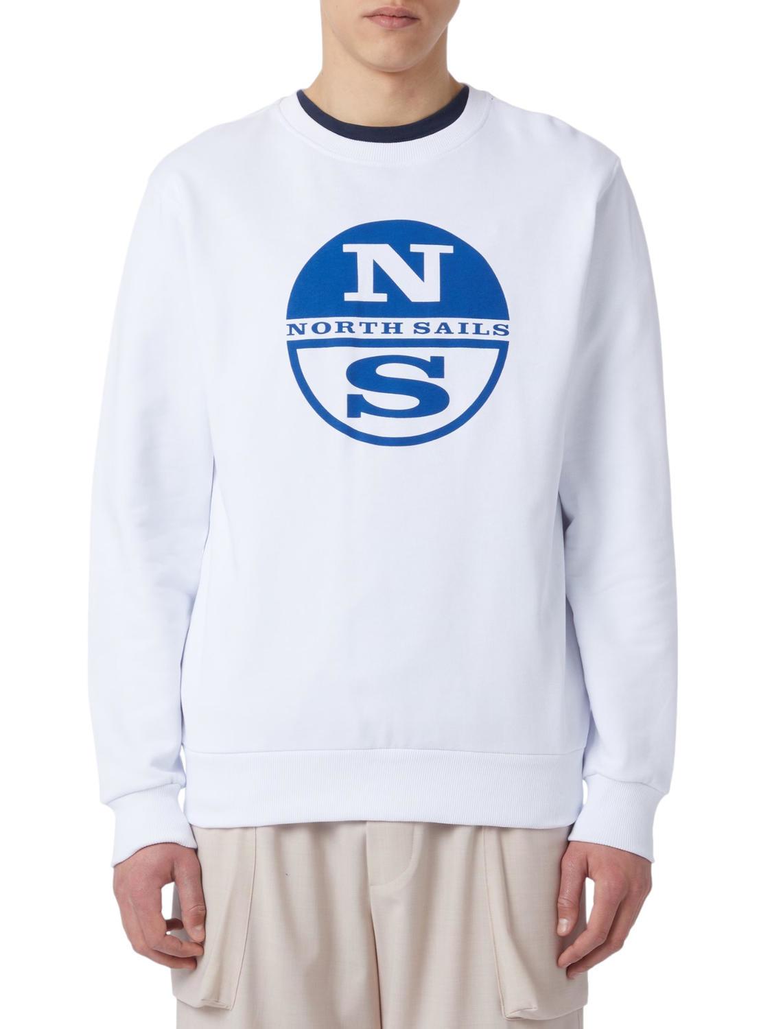 Sudadera Hombre North Sails 3XL Negro – Algodón Orgánico