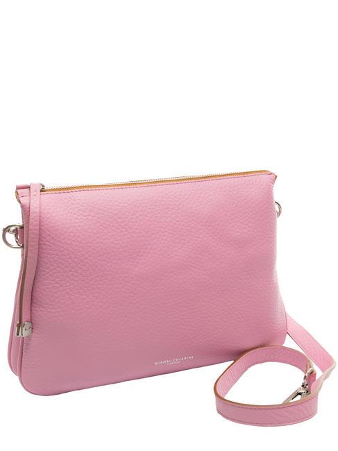 MIA Bolso de piel martillada con bandolera rosa-naturaleza - Bolsos Mujer