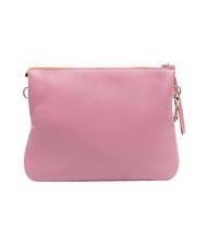 GIANNI CHIARINI MIA Bolso de piel martillada con bandolera rosa-naturaleza - Bolsos Mujer - 4