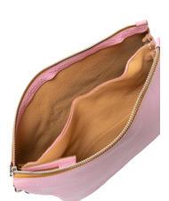 GIANNI CHIARINI MIA Bolso de piel martillada con bandolera rosa-naturaleza - Bolsos Mujer - 5