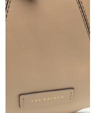 THE BRIDGE BRIGIDA Bolso hobo de piel al hombro abad natural. oro - Bolsos Mujer - 3