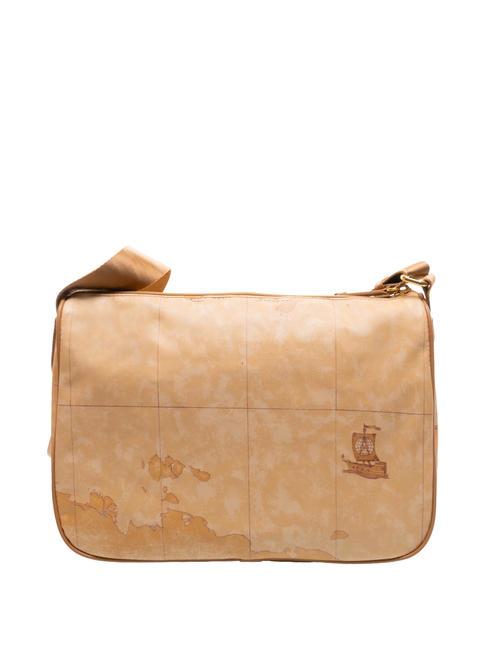 GEO CLASSIC Bolso bandolera con bolsillos NATURAL - Bolsos Mujer