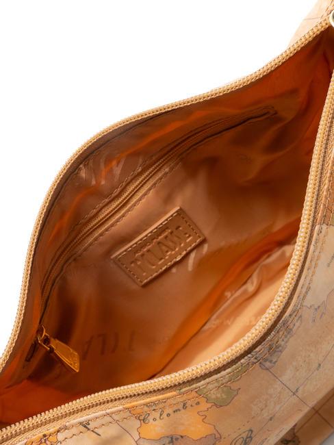 GEO CLASSIC Bolso de hombro grande con forma de media luna NATURAL - Bolsos Mujer