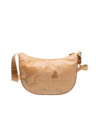 ALVIERO MARTINI PRIMA CLASSE GEO CLASSIC Bolso bandolera mediano tipo media luna NATURAL - Bolsos Mujer - 4