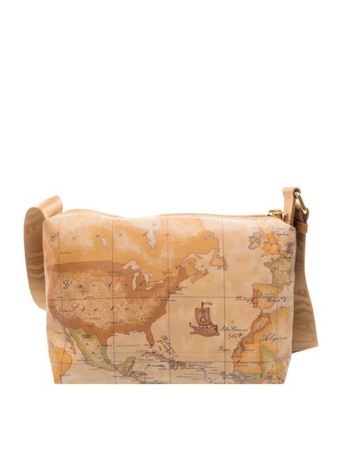 GEO CLASSIC Bolso bandolera mediano NATURAL - Bolsos Mujer