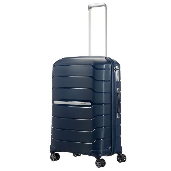 Trolley Línea FLUX, tamaño mediano blu navy - Trolley Rígidos