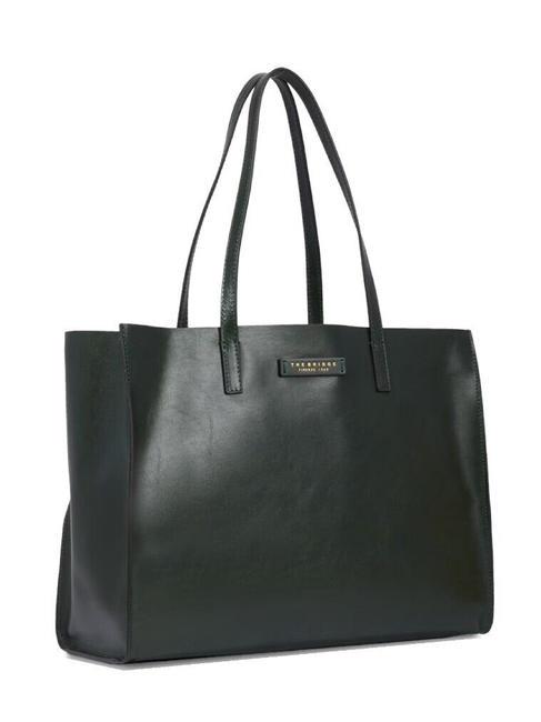 MIRRA  Bolso bandolera, en piel. Oro negro - Bolsos Mujer