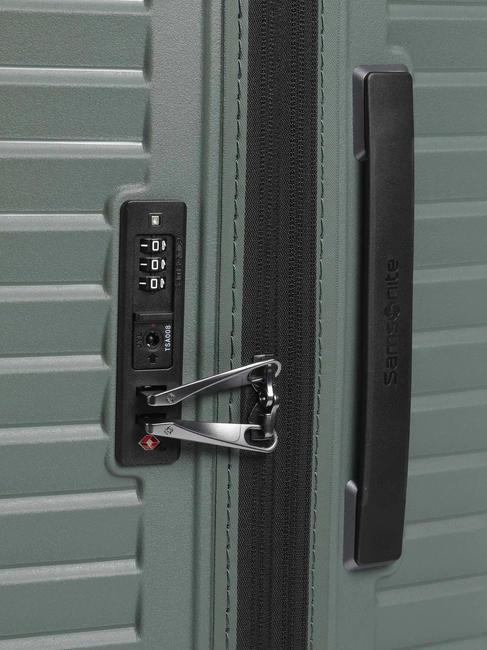 INTUO Carro extensible grande verde olivo - Trolley Rígidos