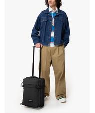 EASTPAK STRAPSON XXS Carro mochila bajo el asiento NEGRO - Equipaje de mano - 7