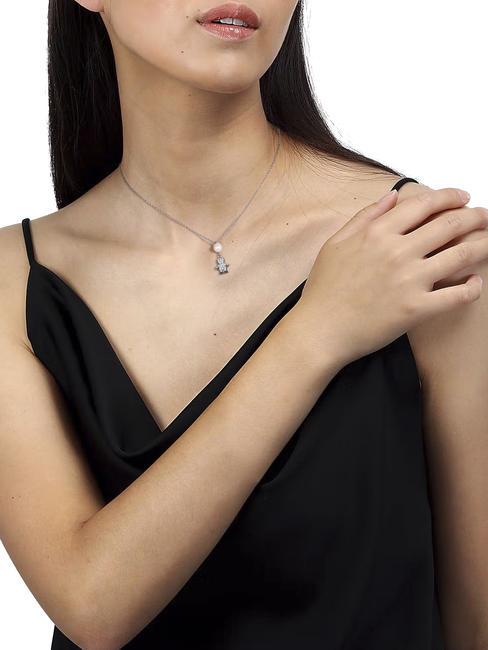 PERLA collar de plata 925 SILVER - Collares