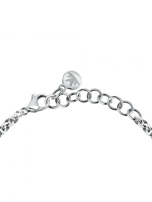 ABBRACCIO Pulsera con dije de corazón blanco - Pulseras