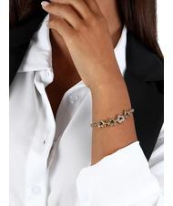 MORELLATO BAGLIORI Pulsera con 4 dijes de corazón. - Pulseras