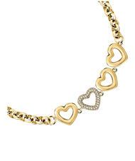 MORELLATO BAGLIORI Pulsera con 4 dijes de corazón. oro - Pulseras - 4