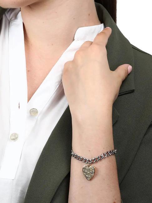 INCANTO Pulsera con dije de corazón SILVER - Pulseras