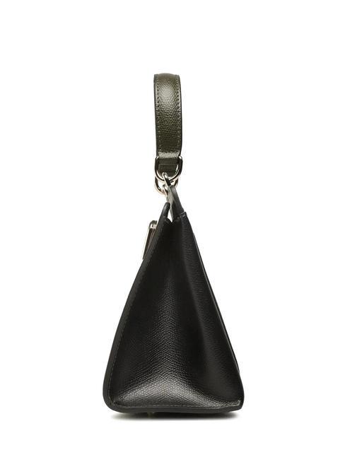 1927 Bolso mini de piel perla y+salvia+negra c - Bolsos Mujer