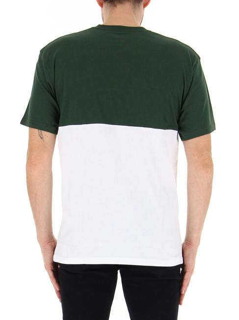 COLORBLOCK Camiseta de algodón de manga corta blanco/vista montaña - camiseta