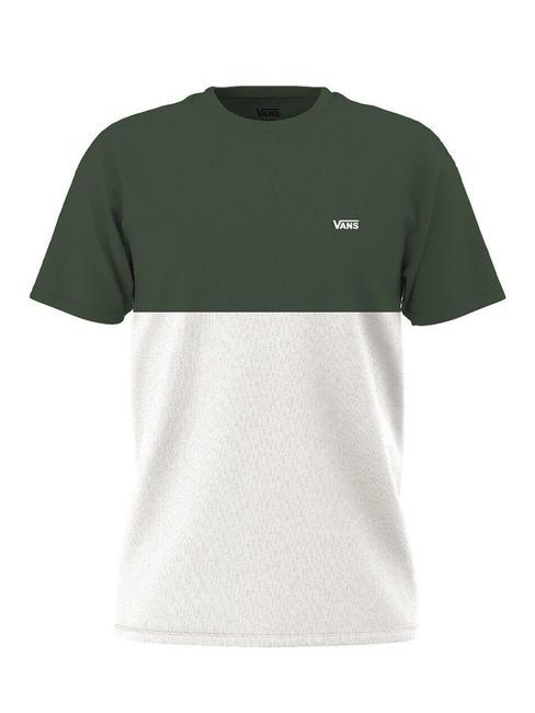COLORBLOCK Camiseta de algodón de manga corta blanco/vista montaña - camiseta