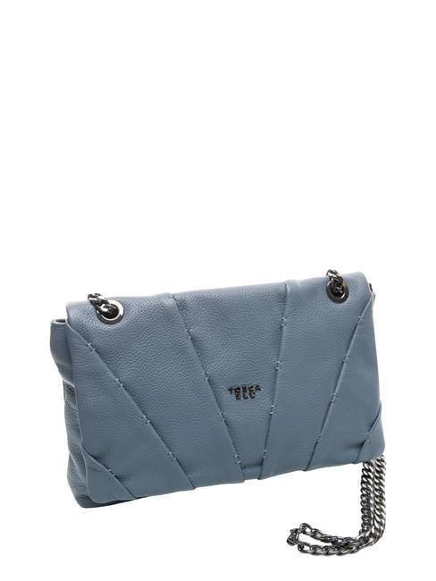 MIMOSA  Bolso bandolera, en piel. cielo azul - Bolsos Mujer