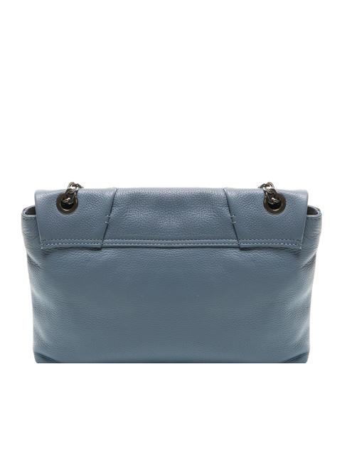 MIMOSA  Bolso bandolera, en piel. cielo azul - Bolsos Mujer