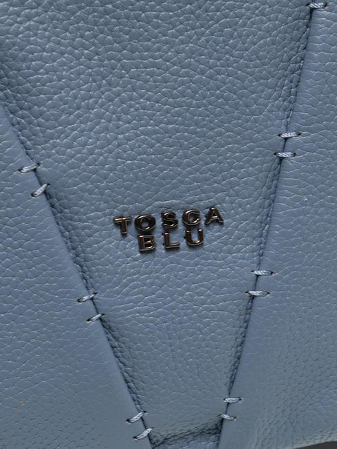 MIMOSA  Bolso bandolera, en piel. cielo azul - Bolsos Mujer