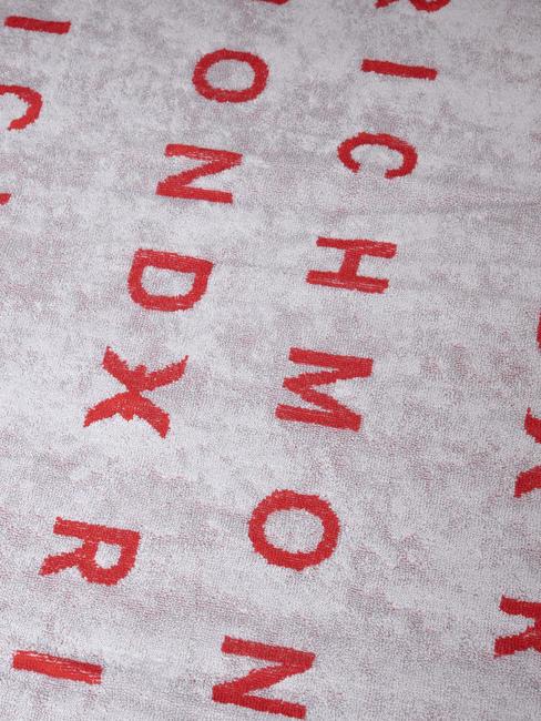 DARDERI  Toalla de playa de algodón gris x - Accesorios de viaje