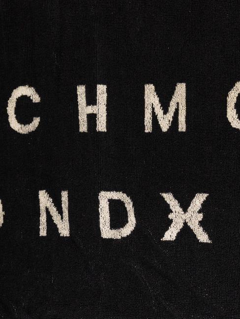 DARDERI  Toalla de playa de algodón negro/gr - Accesorios de viaje