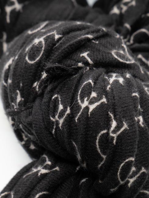 LOGO ALL OVER Bufanda negro - Bufandas