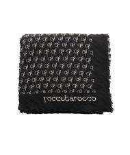 ROCCOBAROCCO LOGO ALL OVER Bufanda negro - Bufandas - 4