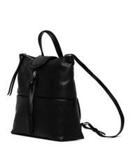 GIANNI CHIARINI GIADA Mochila de piel para mujer. negro - Bolsos Mujer - 3
