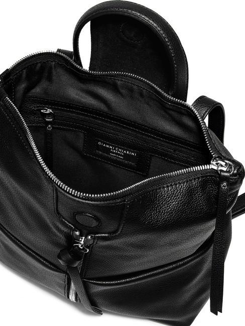 GIADA Mochila de piel para mujer. negro - Bolsos Mujer