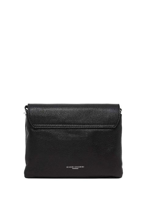 THREE Bolso bandolera, en piel. negro - Bolsos Mujer