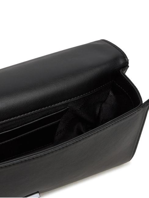 LINE QUILT bolsa de hombro negro - Bolsos Mujer